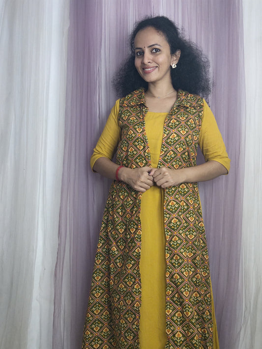 Jacket style Kurti ✨AGRJ240✨