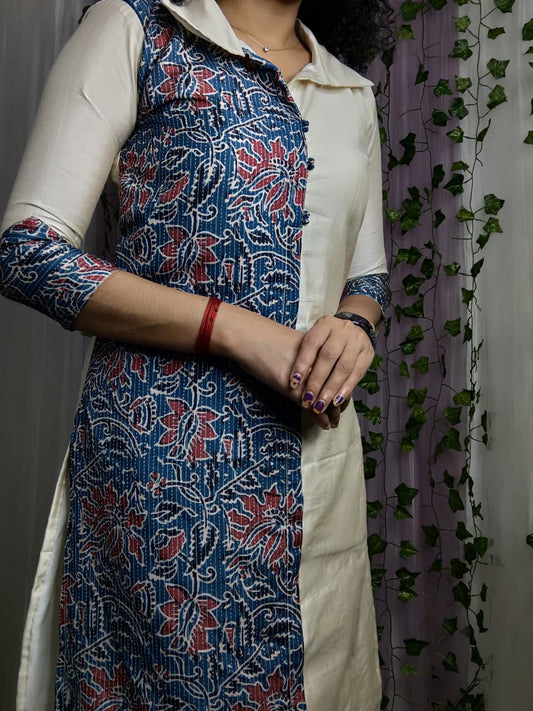 Shirt Collar Kurti with bottom✨AGCK230✨