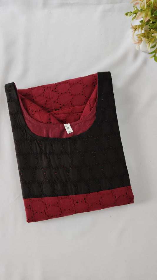 Hakoba Kurti with potly buttons AG-HK162