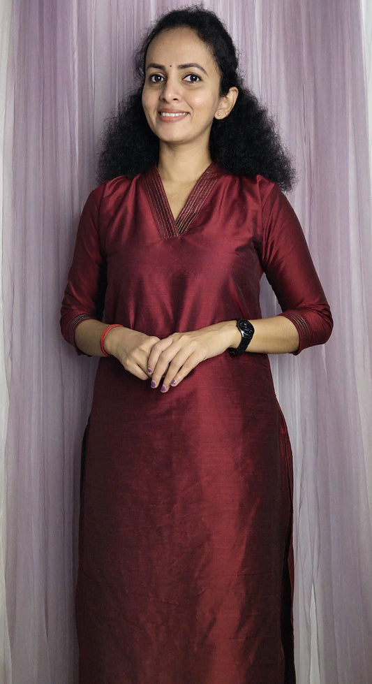 Cotton Silk Coord set ✨AGCSK243✨