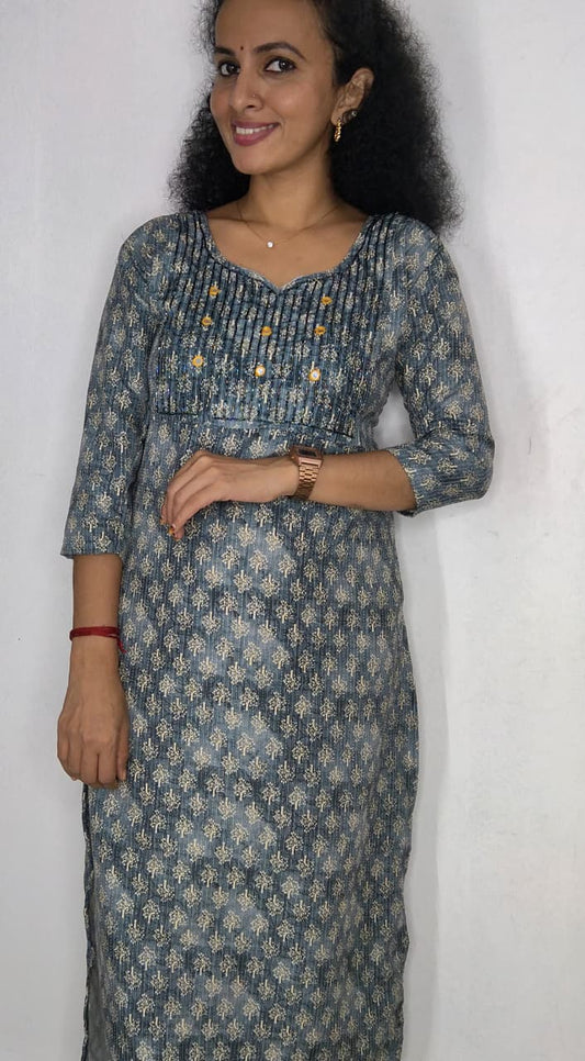 Doriya Handwork Kurti ✨AGDHK221✨