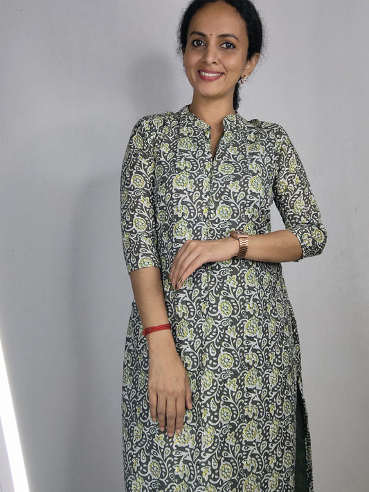 Printed Hakoba Kurti✨AGPH219✨