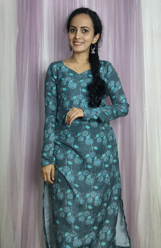 Doriya Full Sleeve Kurti ✨AGDK232✨