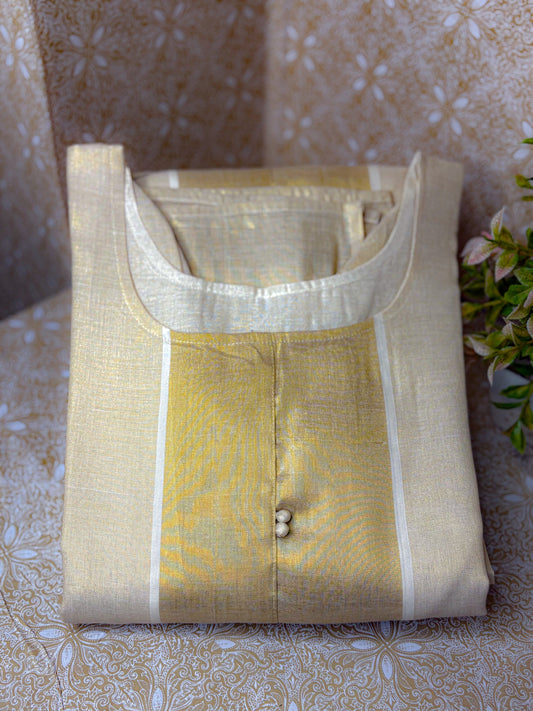 Tissue silk kurti AG-TSK182